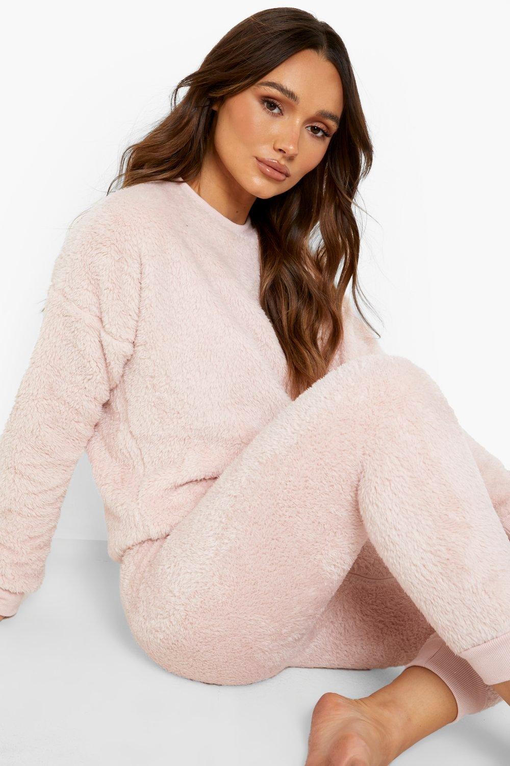 Fleece womens loungewear sale