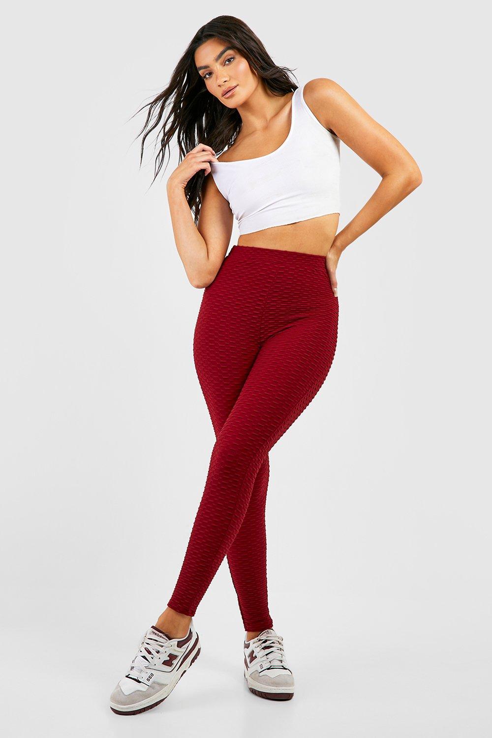 Modern Legging Pants In Plus Size - Cordovan  Leggings are not pants,  Modern leggings, Legging