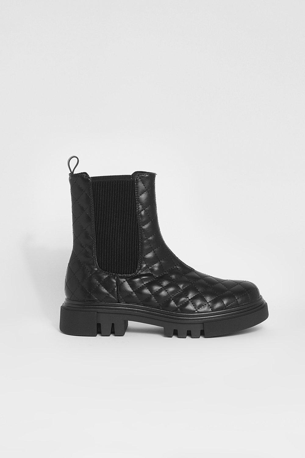 Quilted chelsea boots hotsell