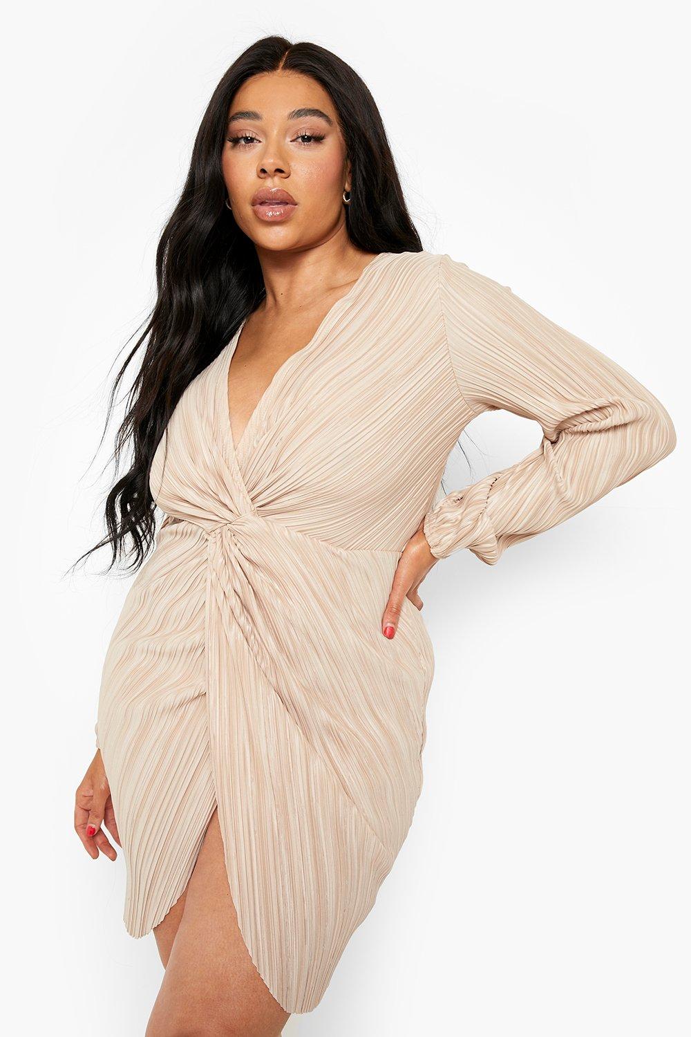 Twist Wrap Dress