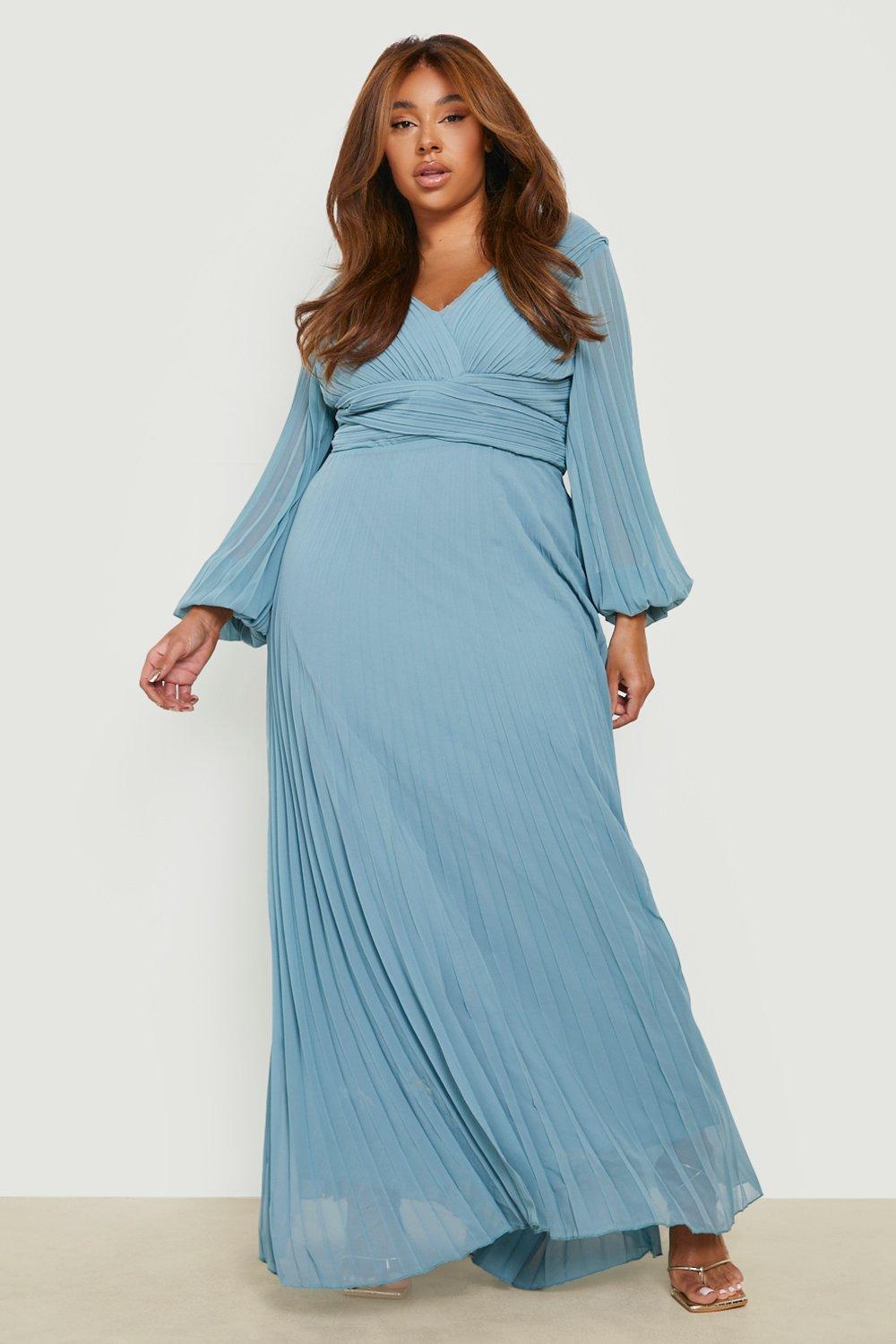 Plus size store maxi dresses boohoo