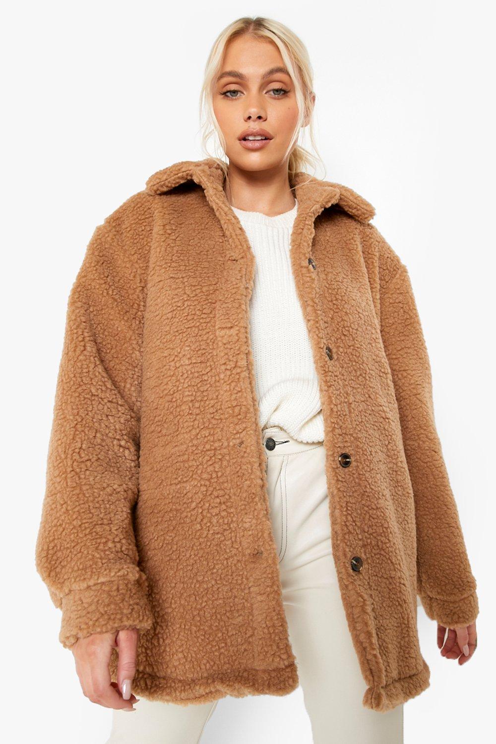 teddy bear womens jacket