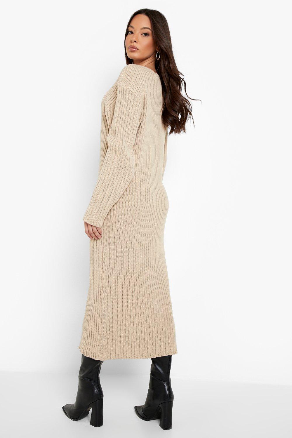 Heavy shop knit dress