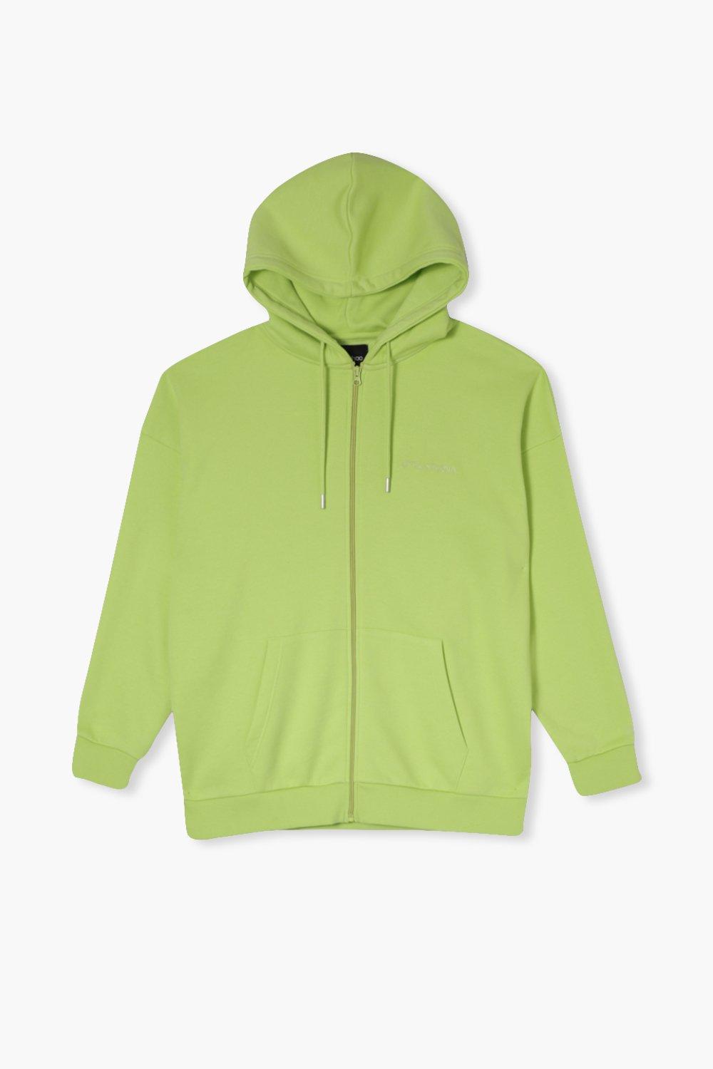 Womens lime cheap green hoodie