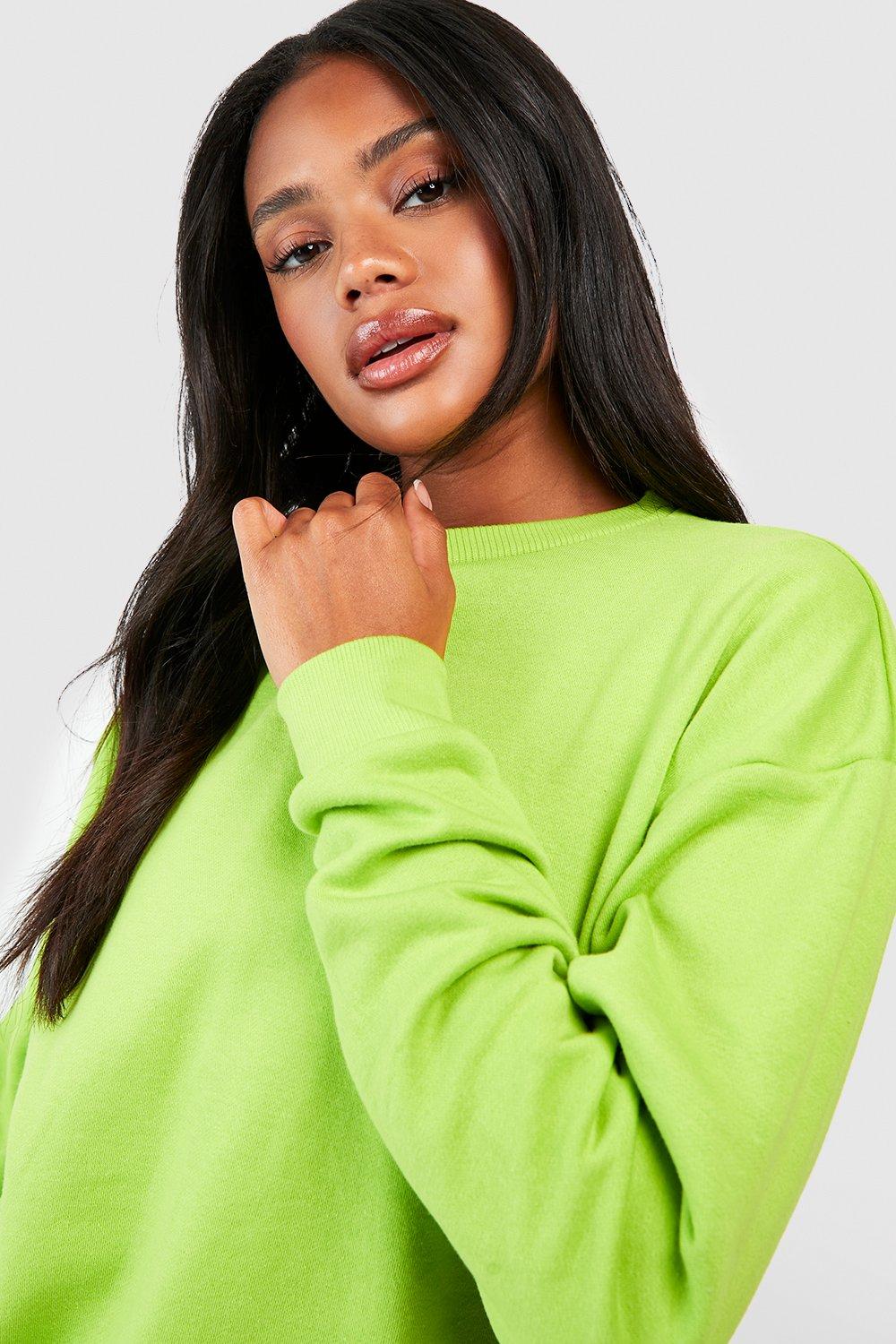 Boohoo neon outlet jumper