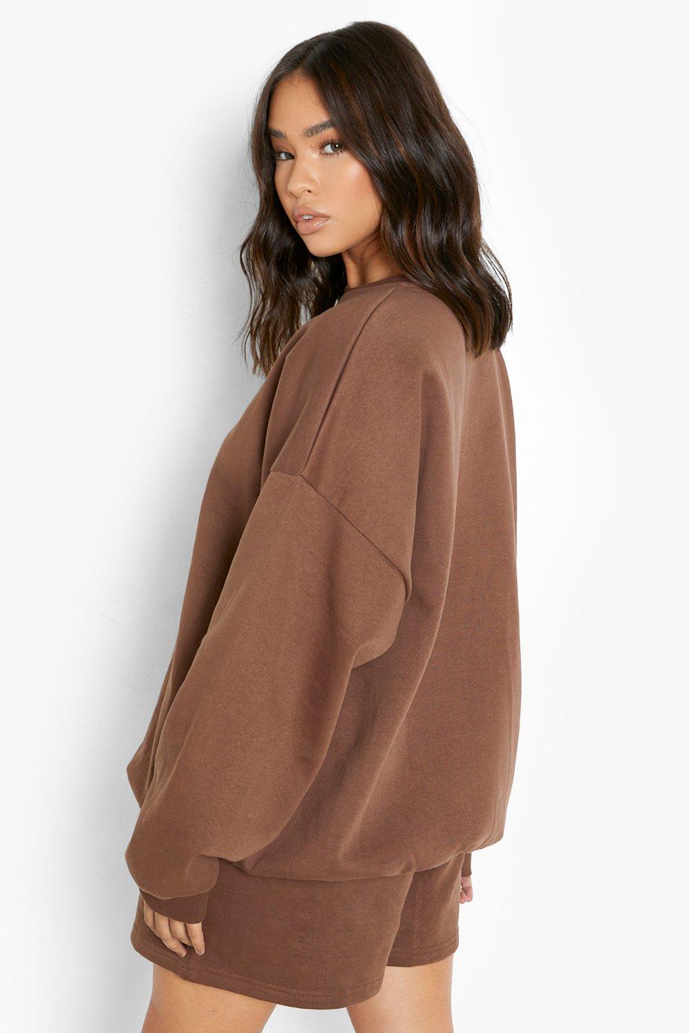 Boohoo oversized sweater sale