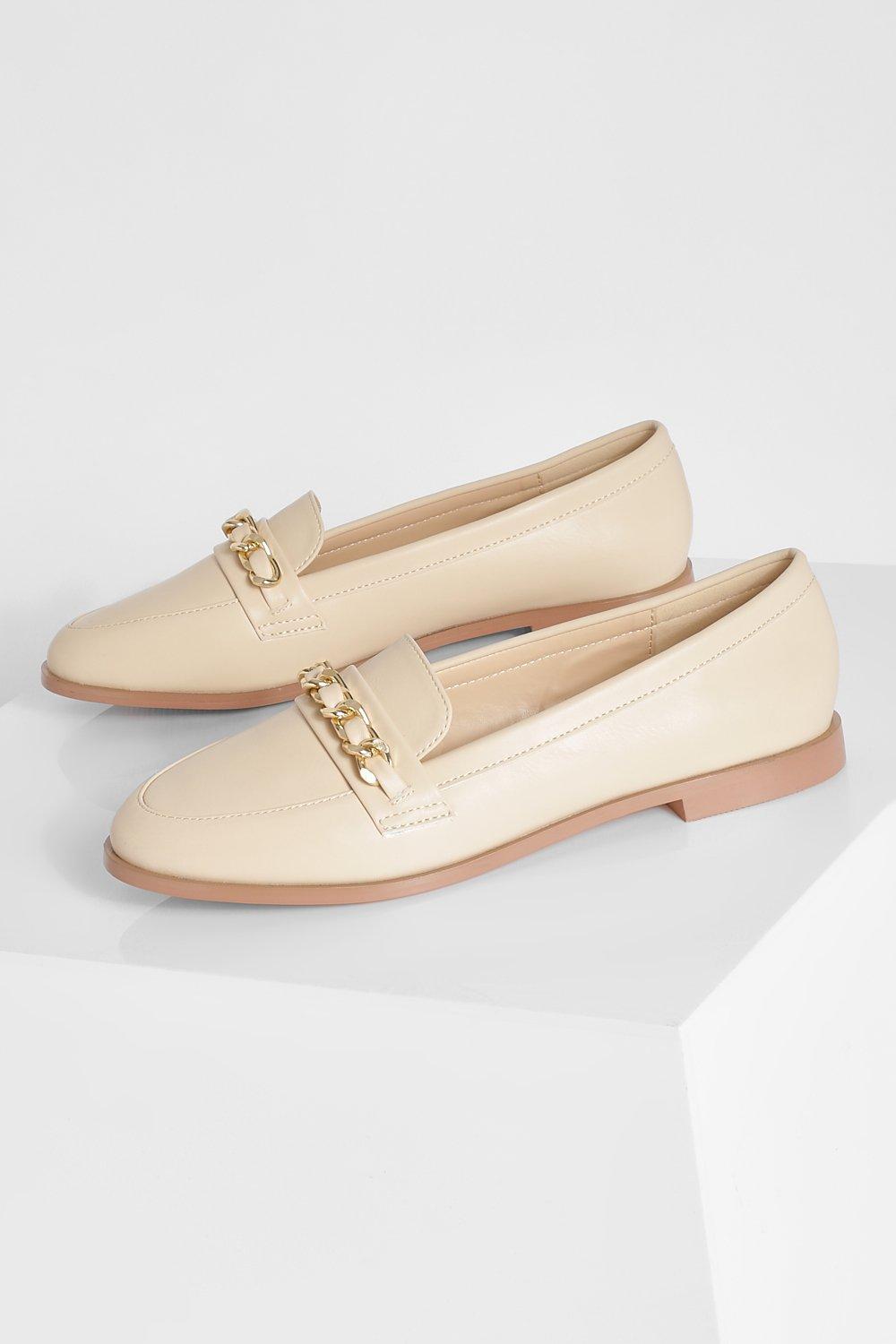 Round store toe loafers