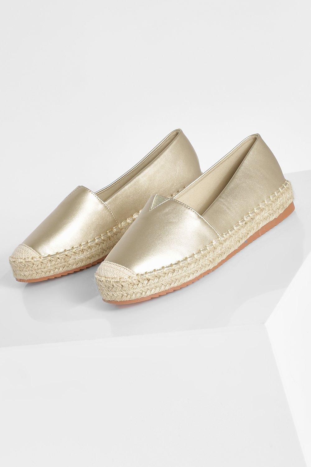 espadrilles damen gold