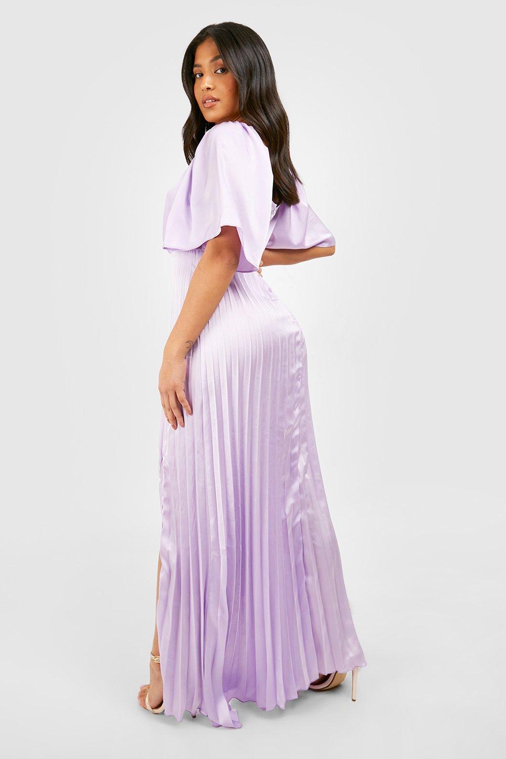 Petite purple best sale maxi dress