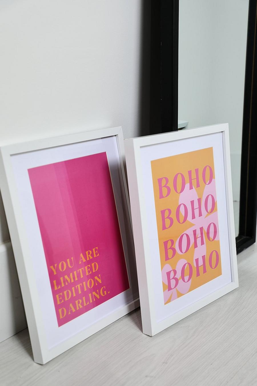Multi Limited Edition And Boho A4 Print 2 Pack image number 1