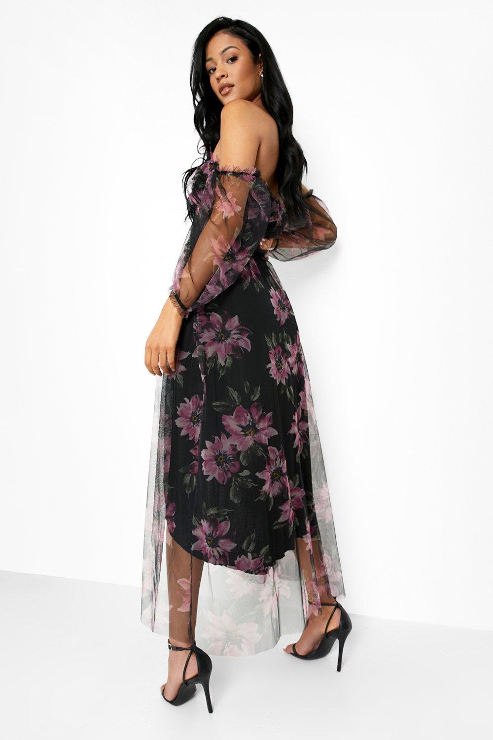 Tall mesh dress top