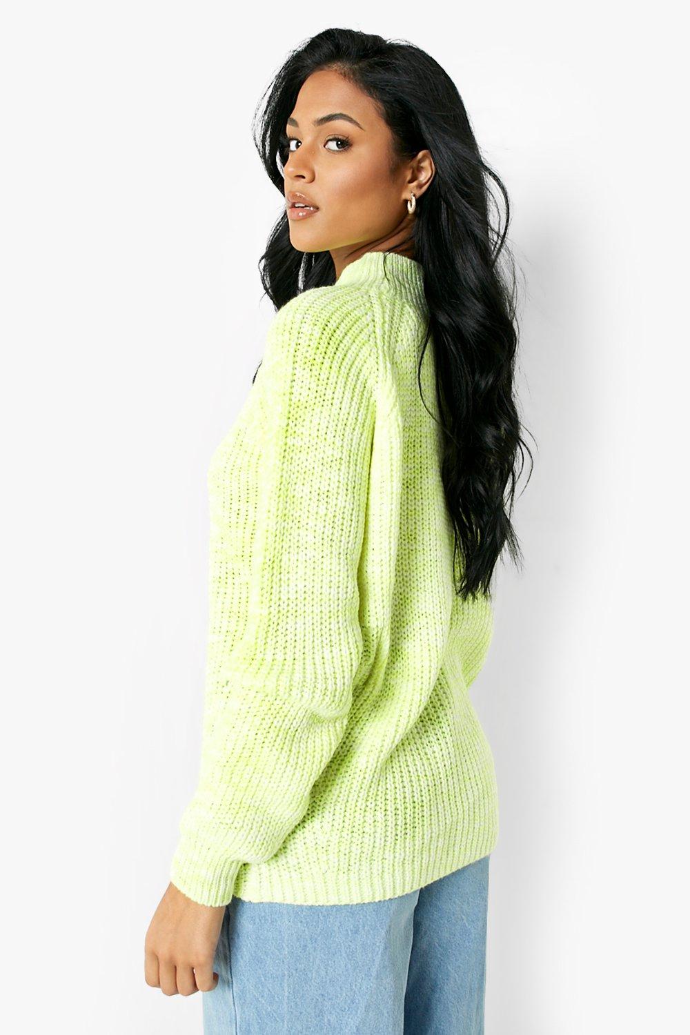 Neon hot sale lime sweater