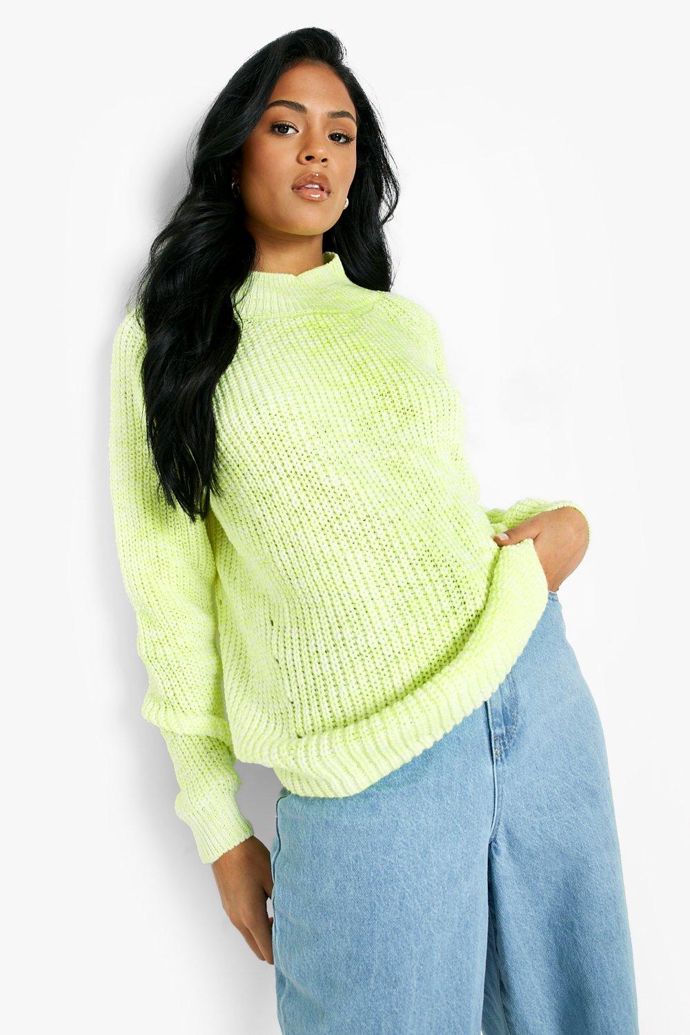 Neon lime clearance sweater