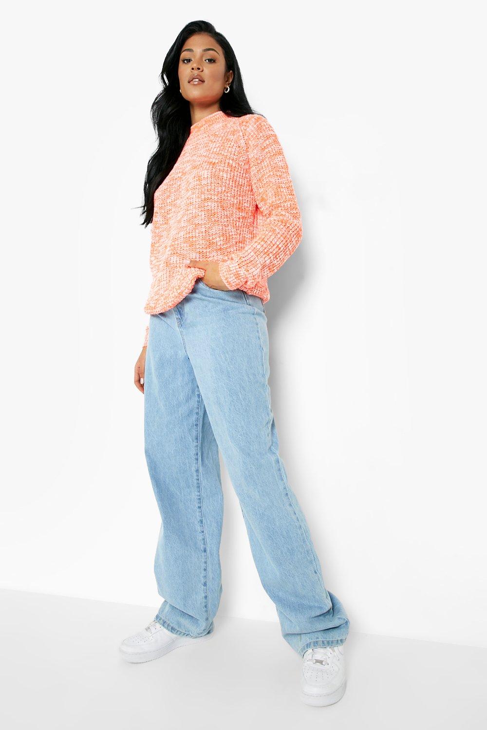 Boohoo neon clearance jumper