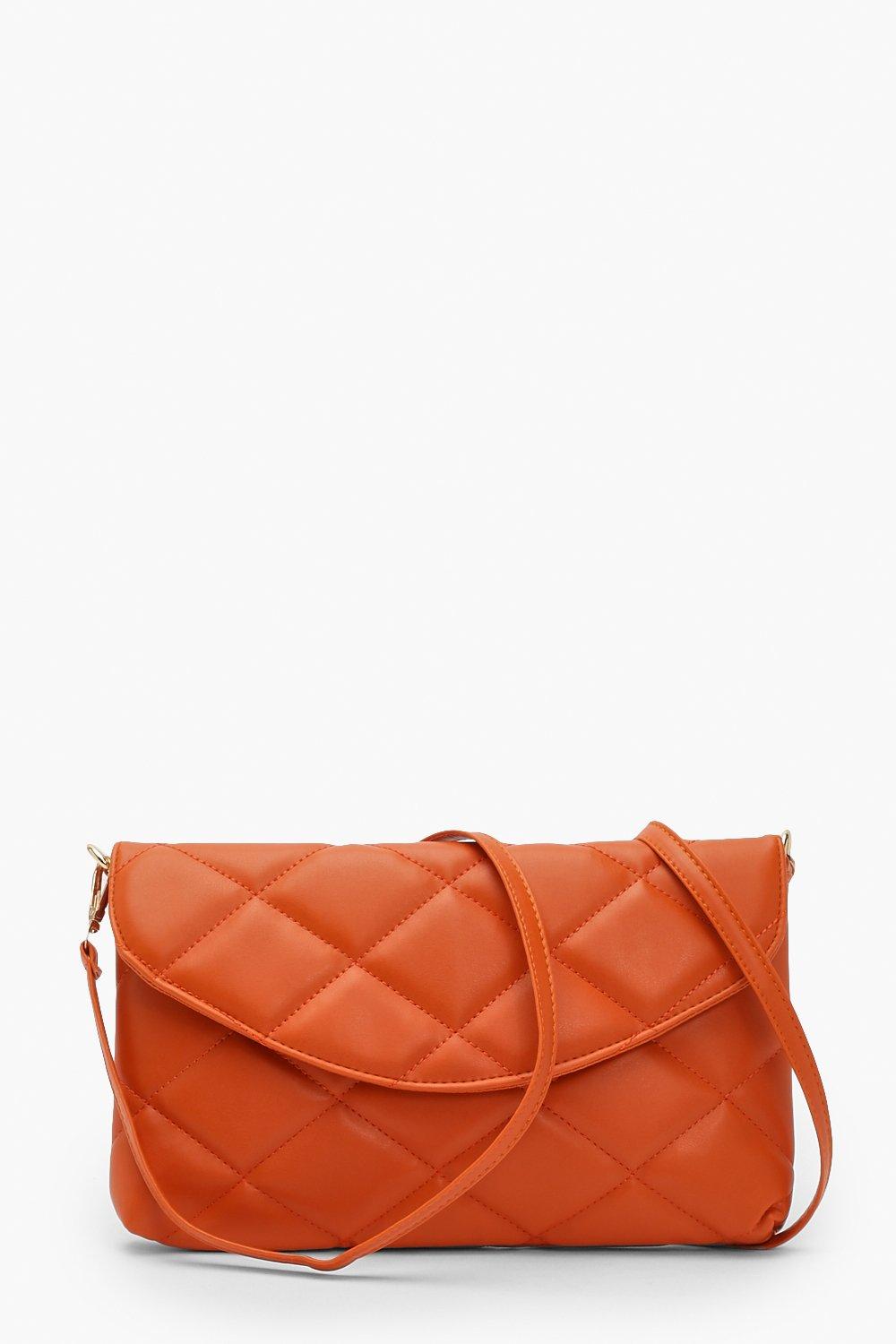 Quilted Clutch Bag boohoo IE