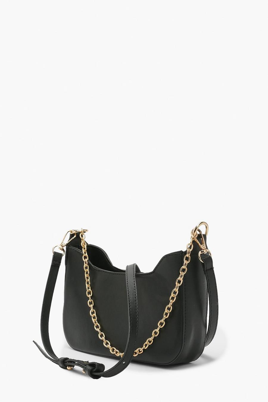 Black Chain Shoulder Bag