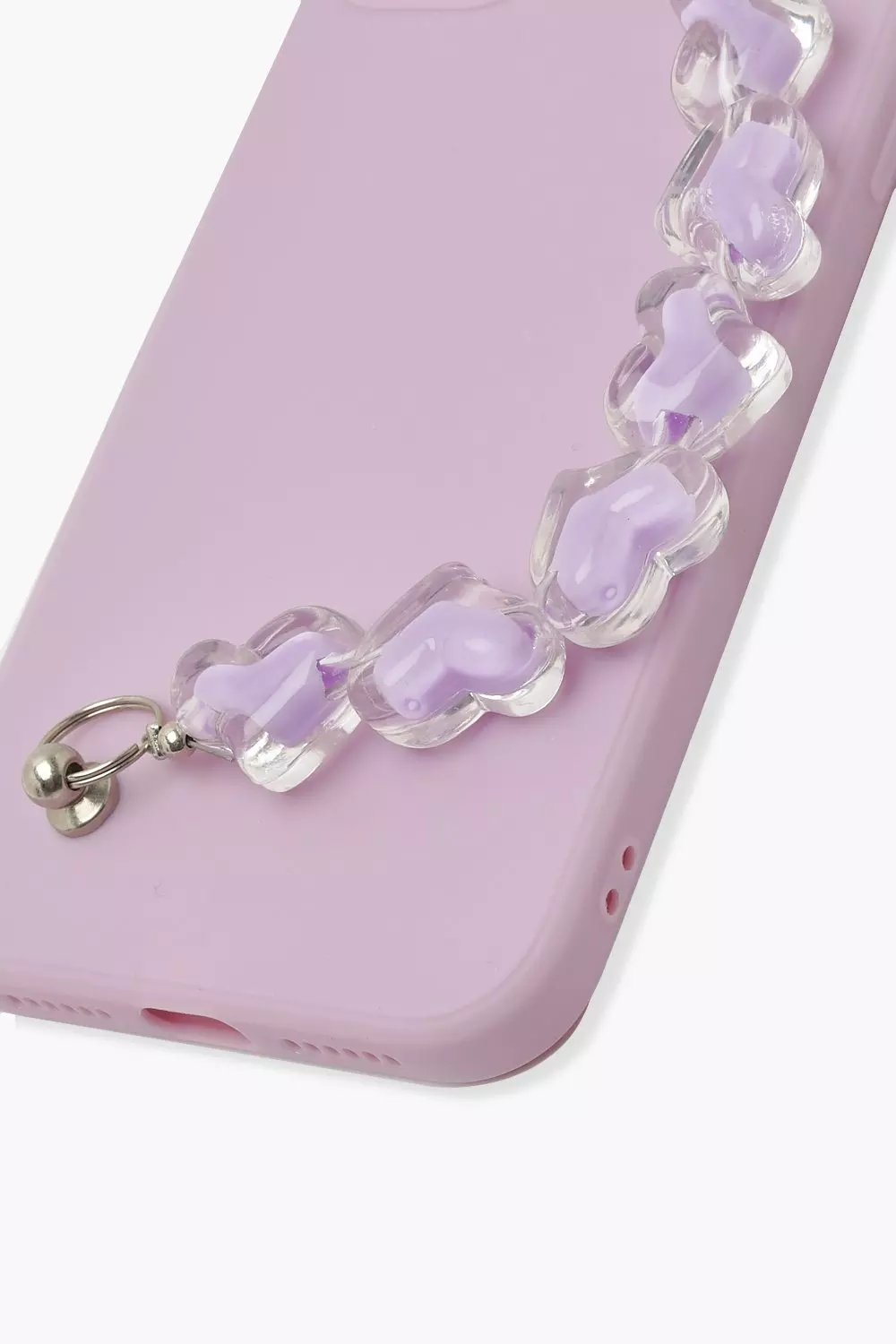 Crystal Heart Chain iPhone Case