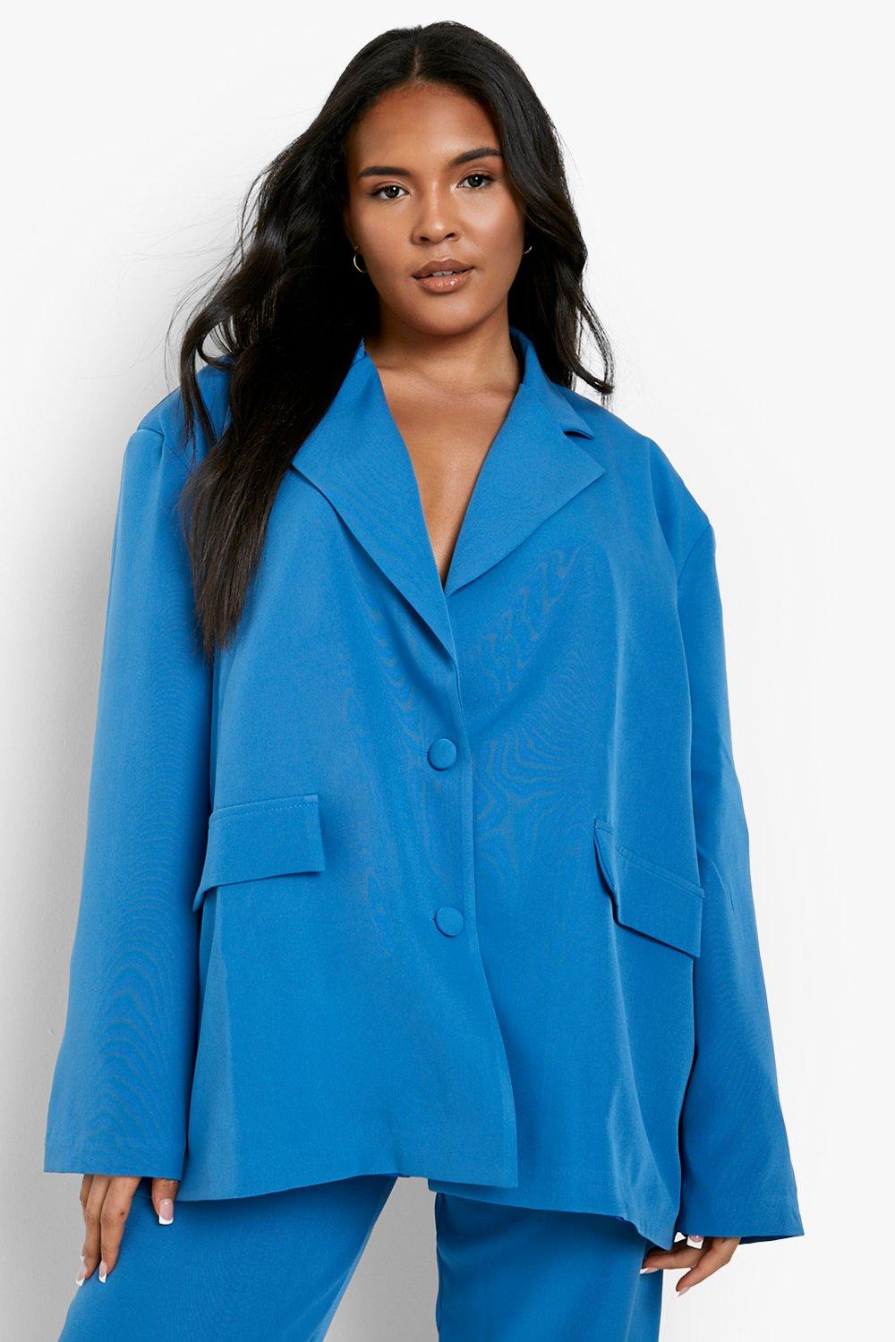 Plus Super Skinny Double Breasted Blazer Trousers Suits boohoo IE