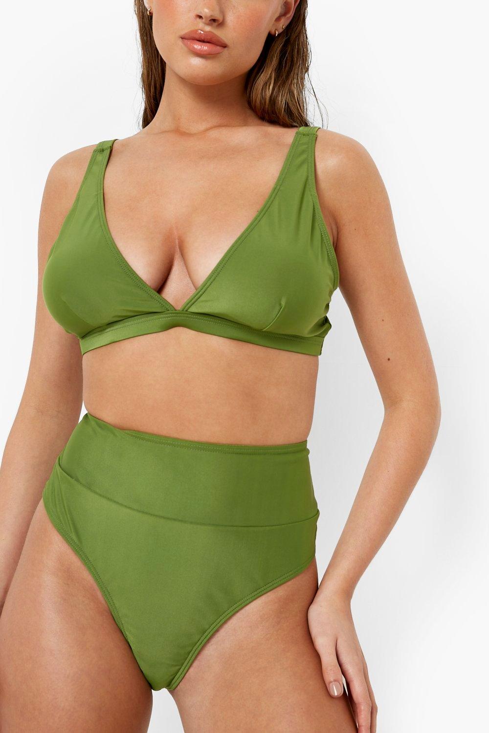 Olive high 2024 waisted bikini