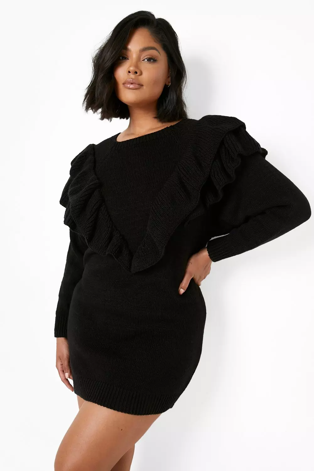 Frill hotsell jumper dress