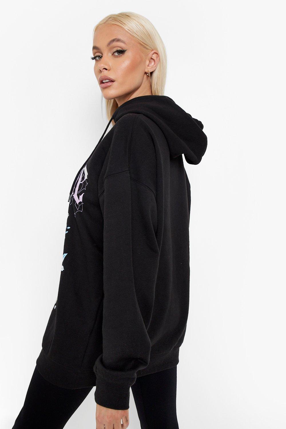 Womens skull hoodies on sale uk