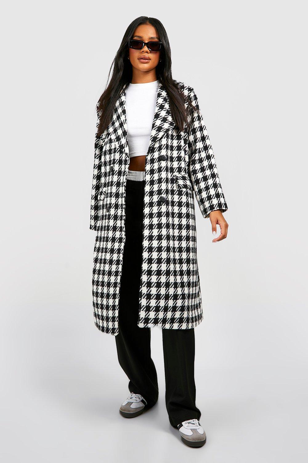 Dogtooth store wool coat