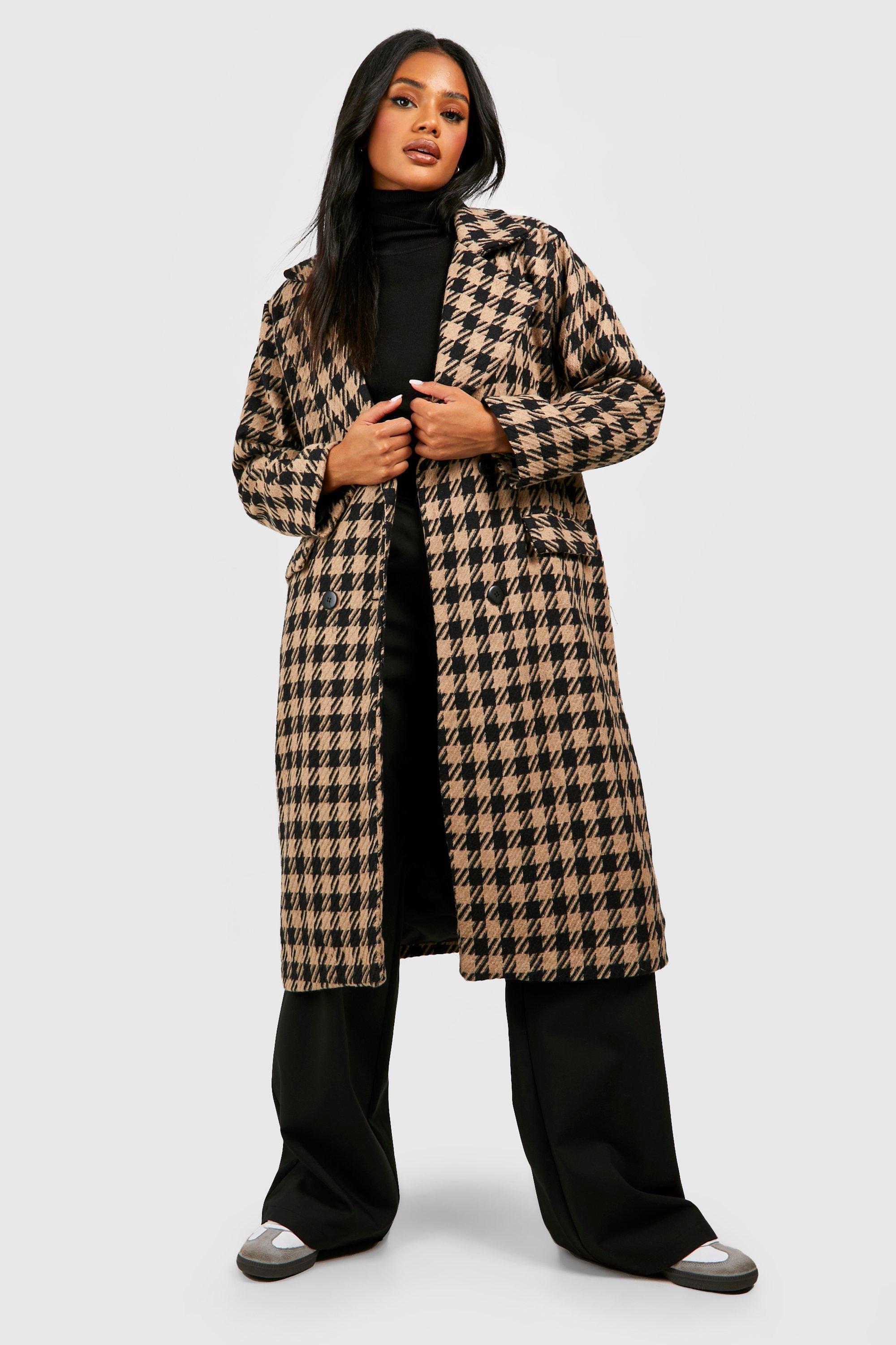 Structured wool 2025 coat womens