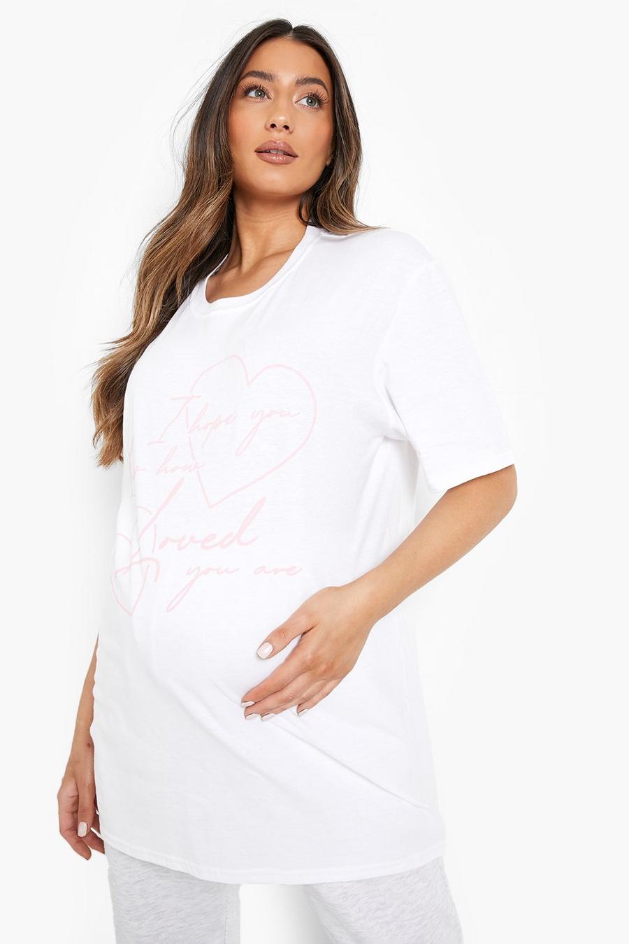 White Mammakläder - Valentines Love T-shirt image number 1