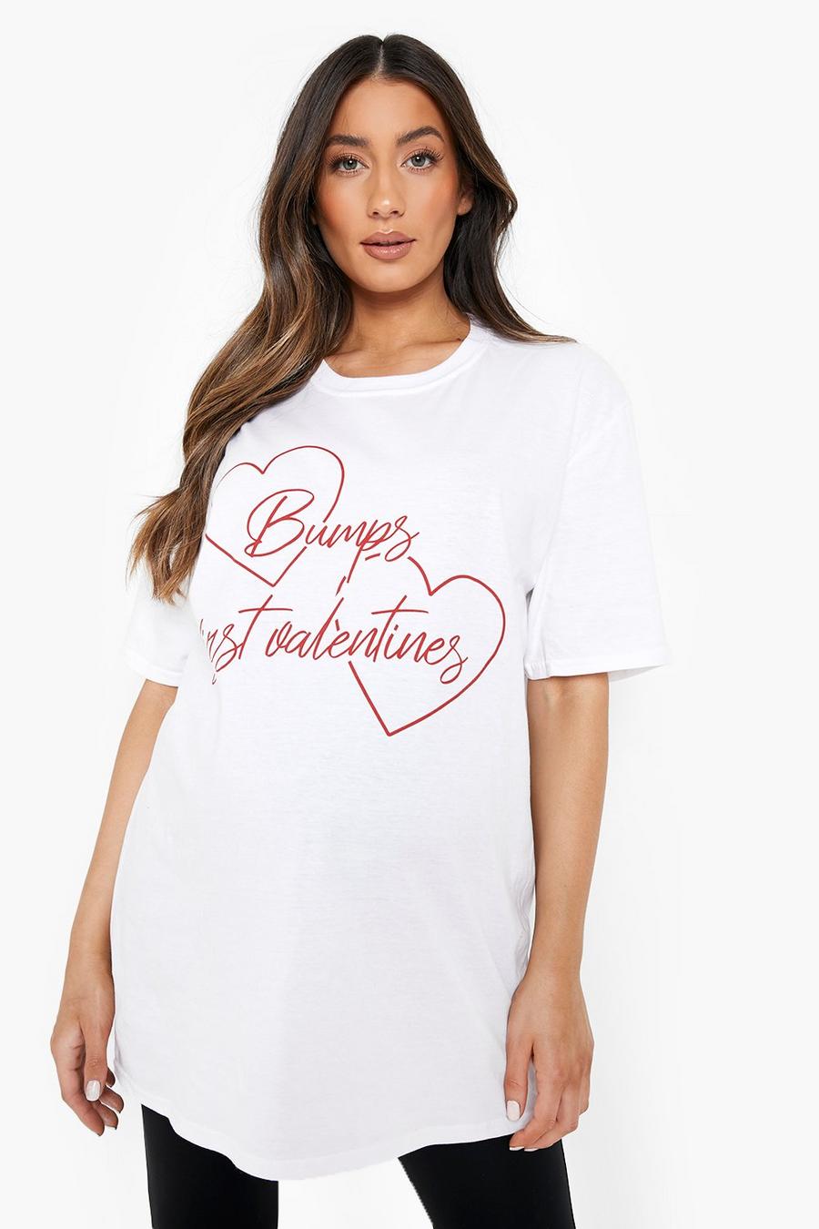 White Mammakläder - Bumps First Valentines T-shirt image number 1