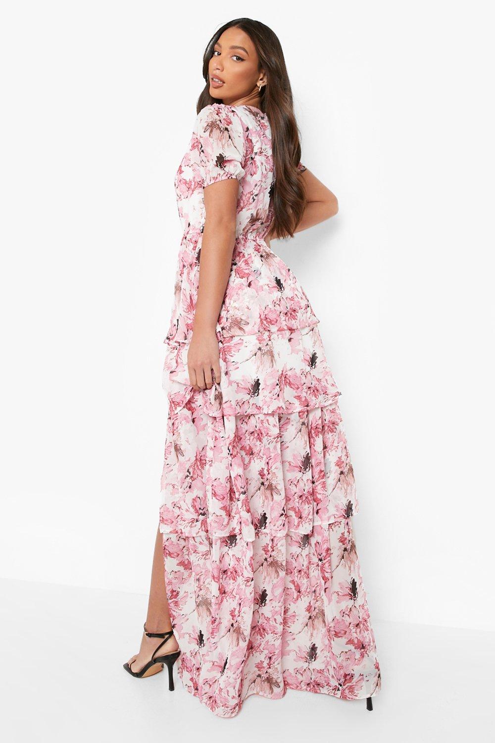 Maxi dress best sale with front slits