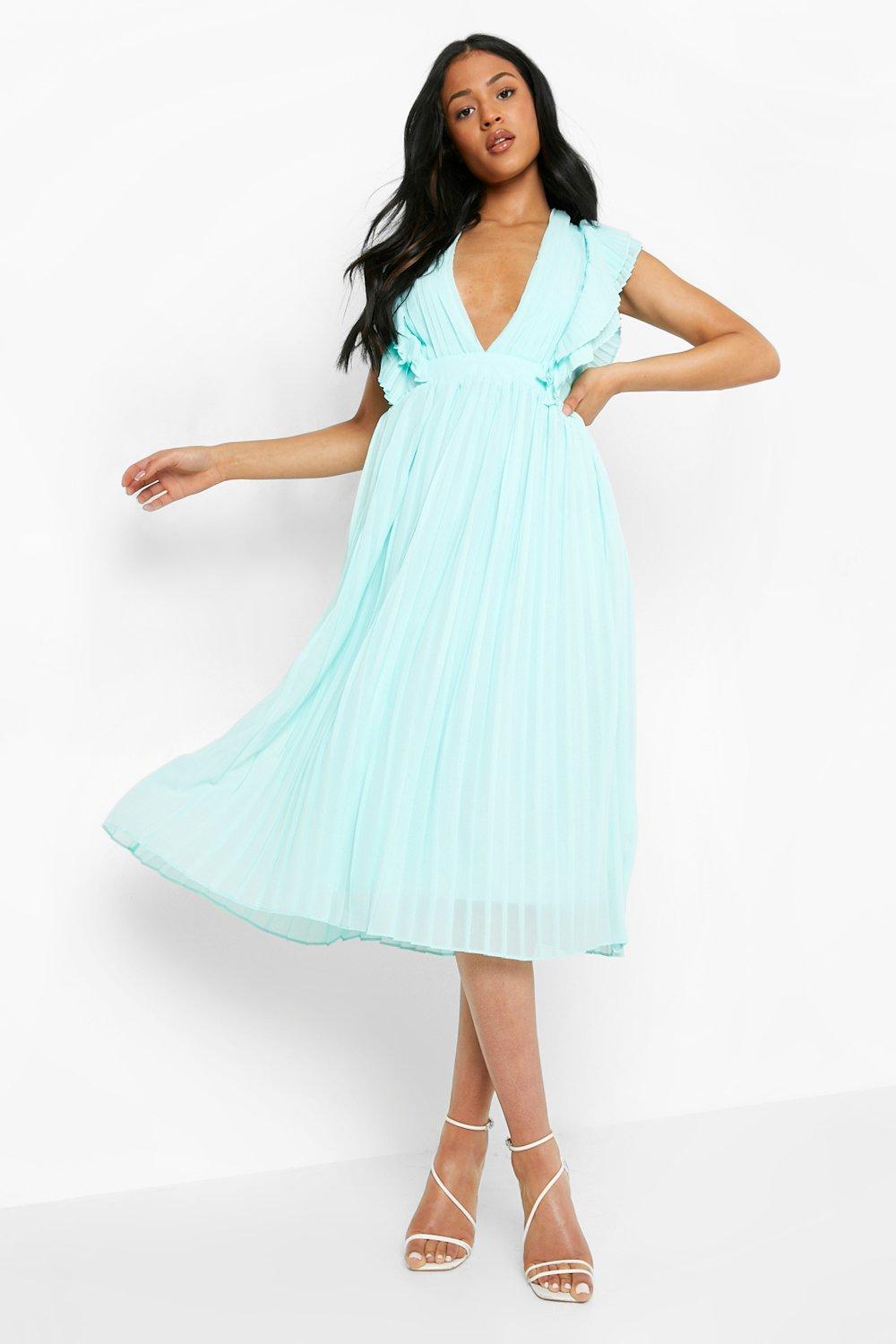 mint occasion dress