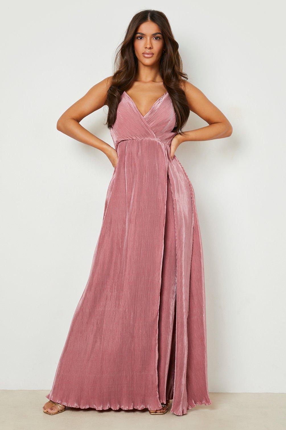 Boohoo pink clearance bridesmaid dresses