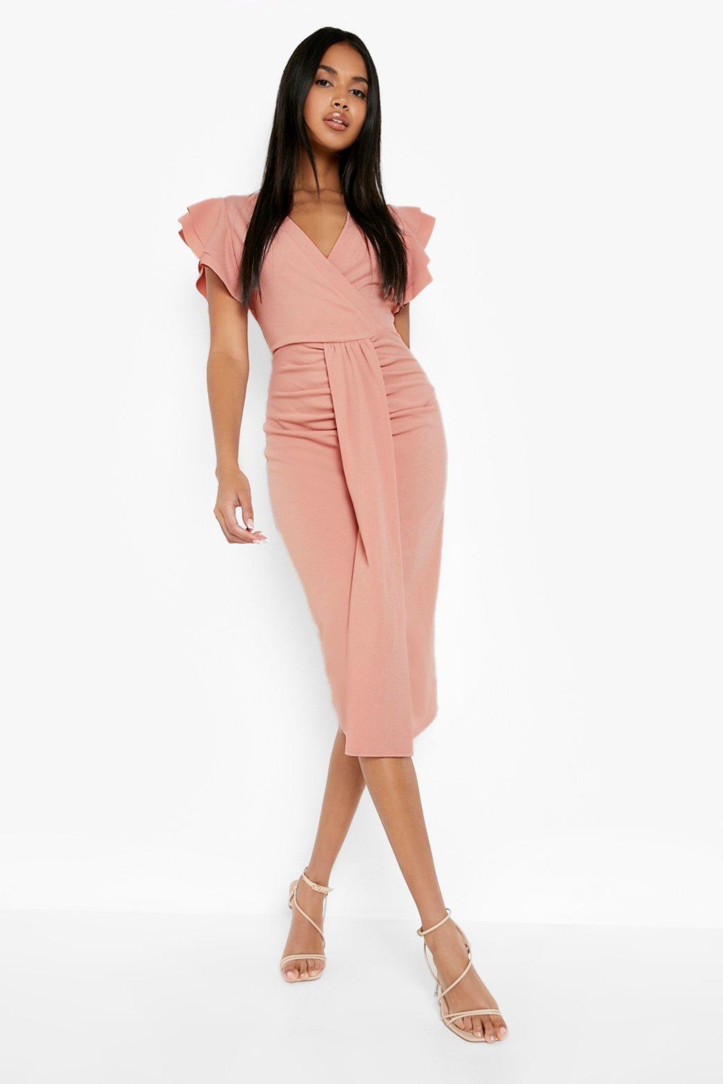 Boohoo robe clearance femme