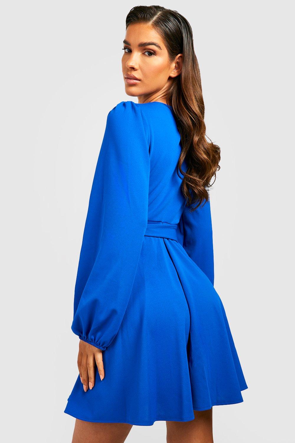 Cobalt hotsell skater dress