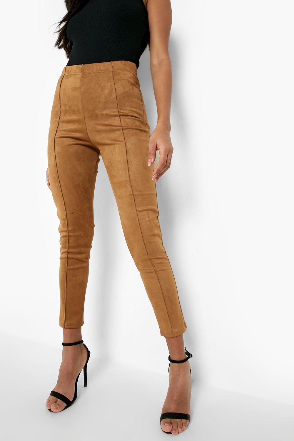 Suede leggings - Women