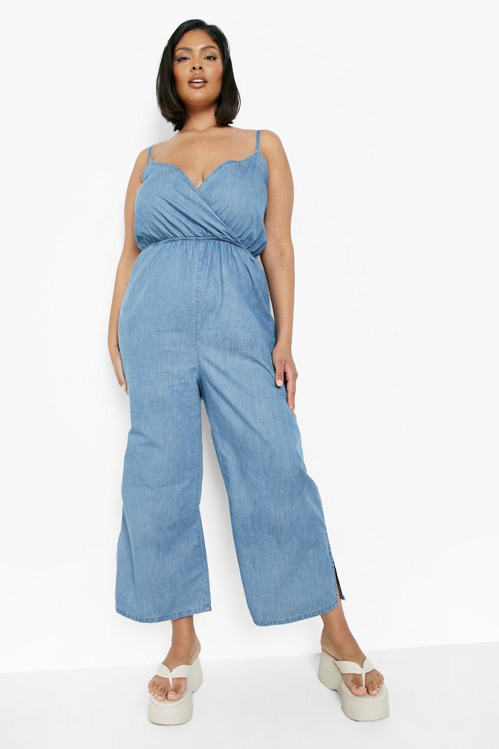 Plus size 2024 culotte jeans