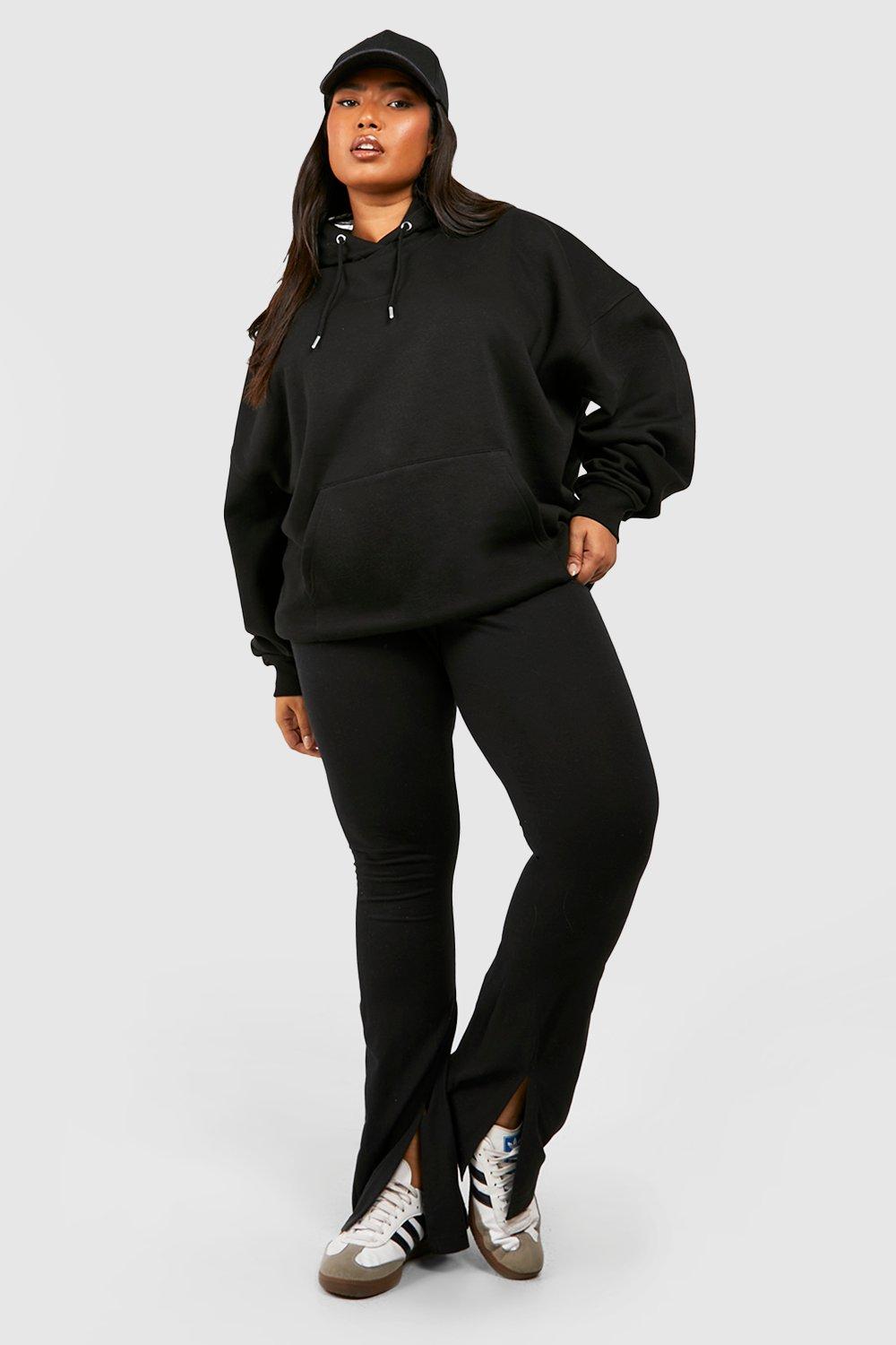 Women's Plus Hoodie And Legging Set