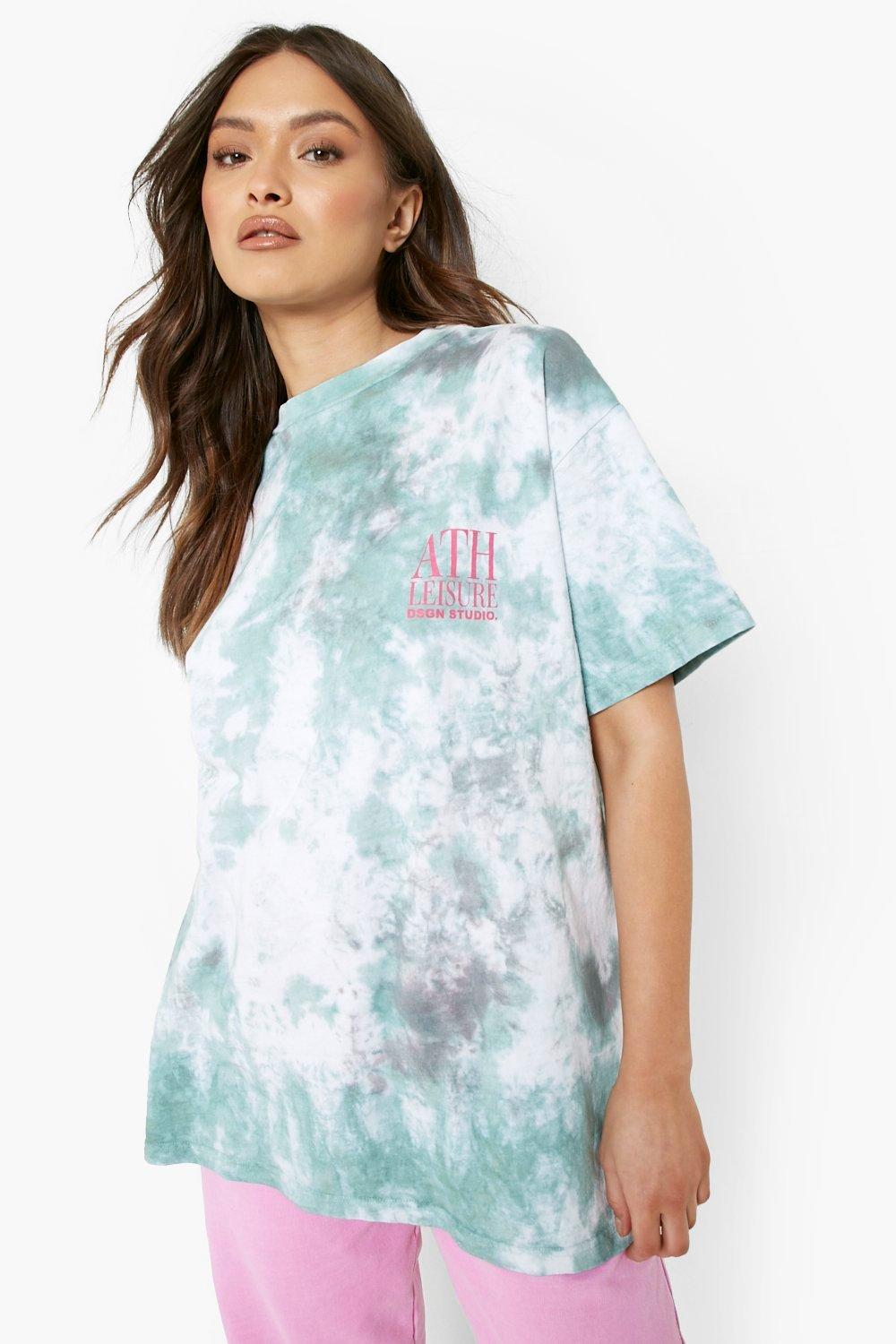 Oversized tie-dye t-shirt