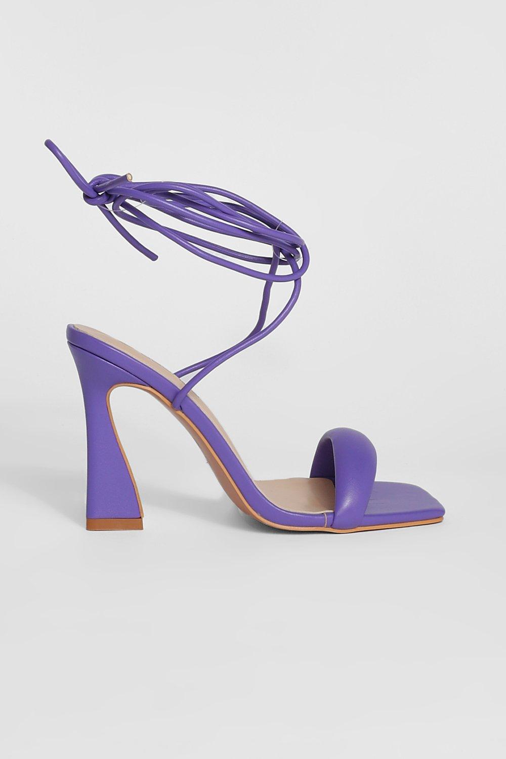 Purple wide fit shoes clearance
