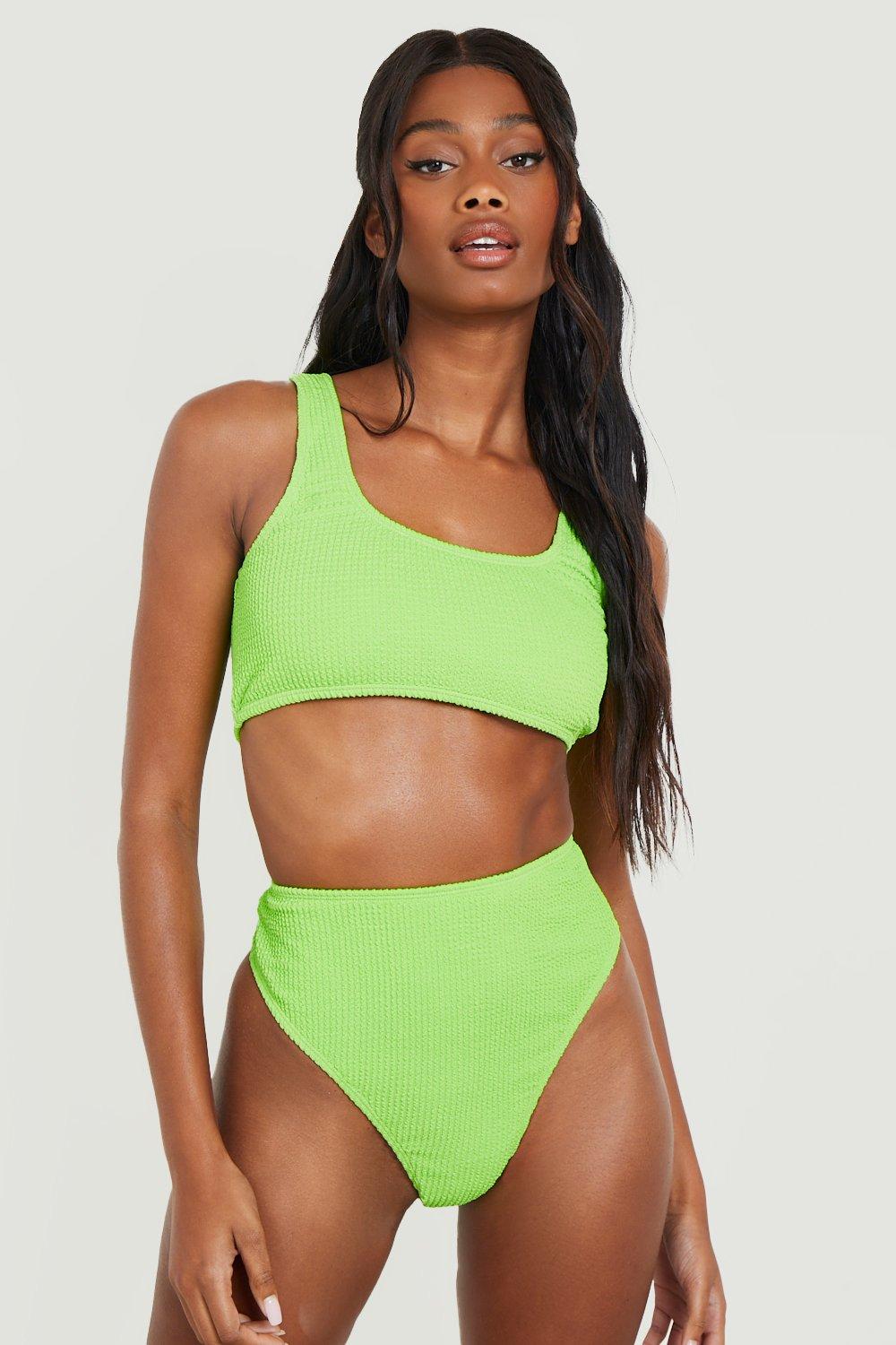 Crop bikini top store fuller bust