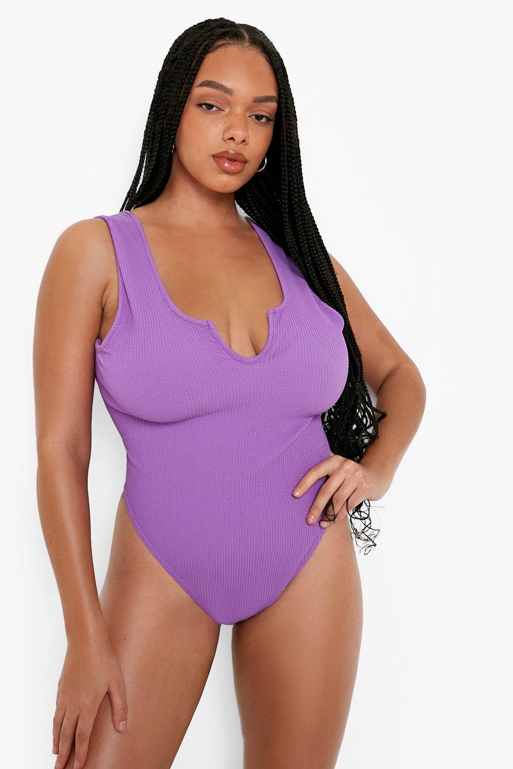 Grande taille - Maillot de bain froncé