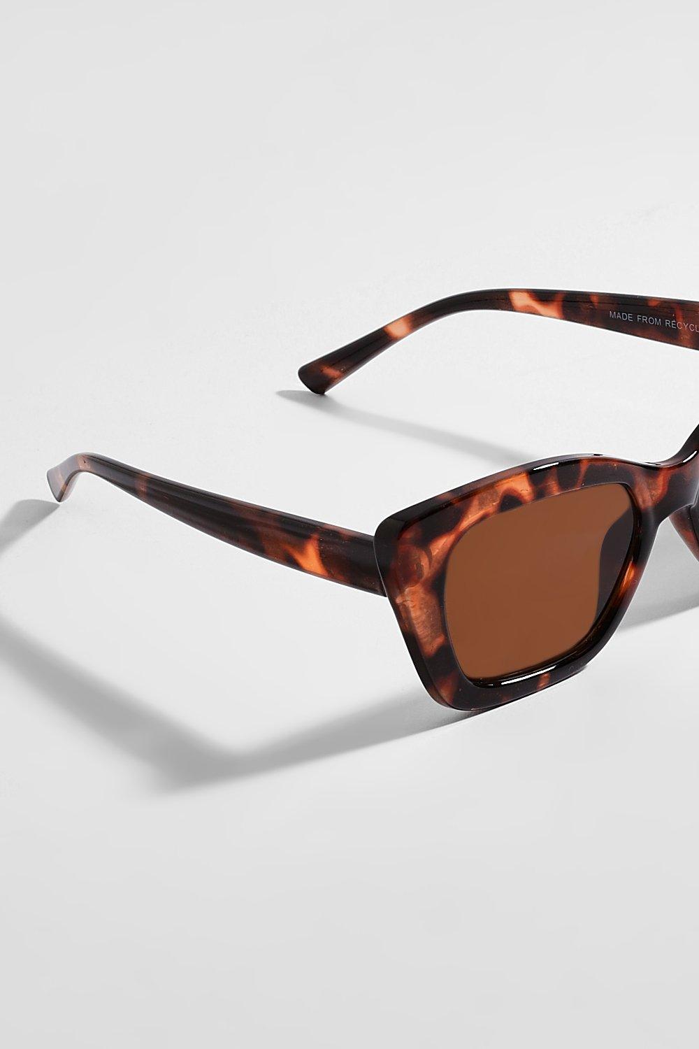 Tortoise Shell Cat Eye Sunglasses boohoo CA