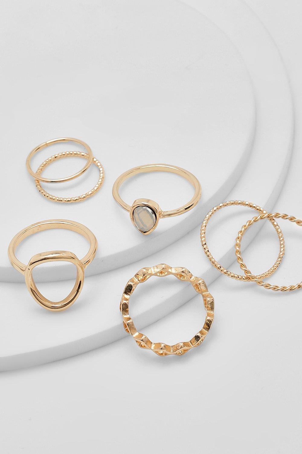 Set anelli sottili shop