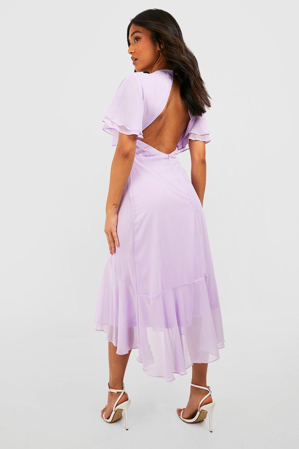 WERTHY ANGEL SLEEVE DRESSネイビーMサイズ CurveWow Mesh Angel Sleeve Dress Mono Ditsy – Curvewow