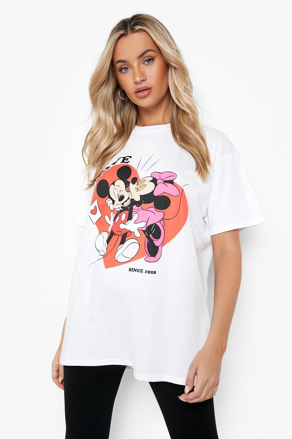 White minnie cheap mouse shirt