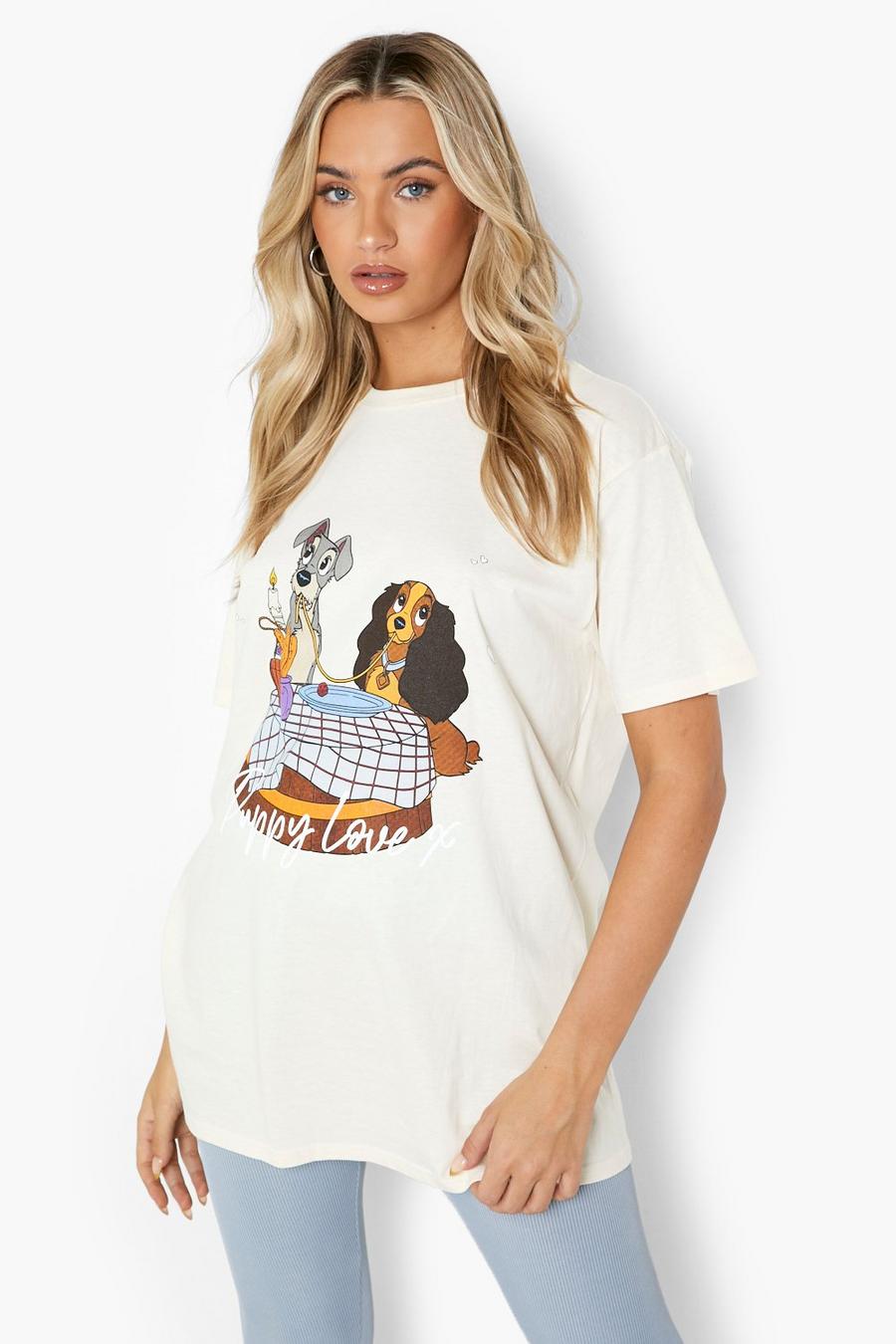 Sand Lady & The Tramp Disney Oversized T-shirt  image number 1