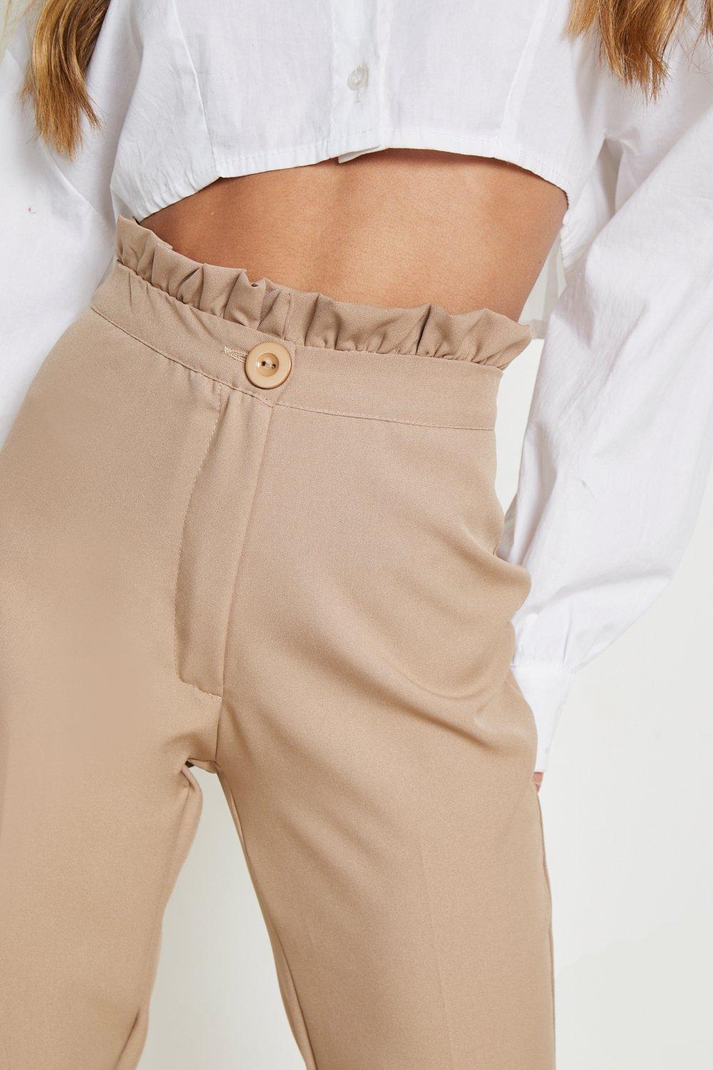 High waisted cheap track pants