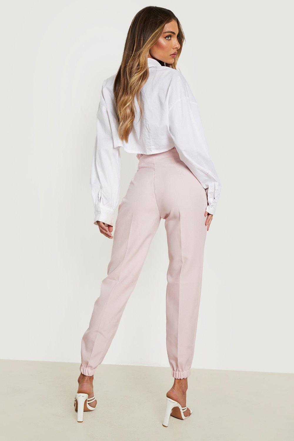 Missguided paper bag discount joggers