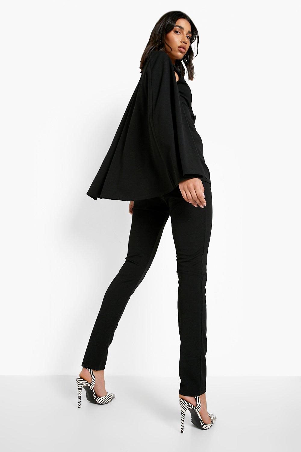 Cape blazer cheap pant suit