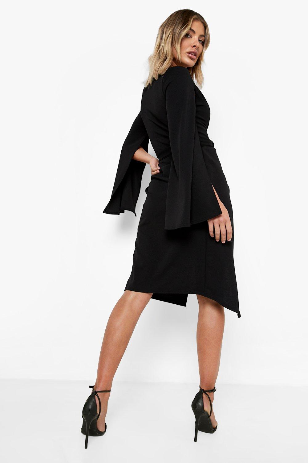 Missguided shop cape dress